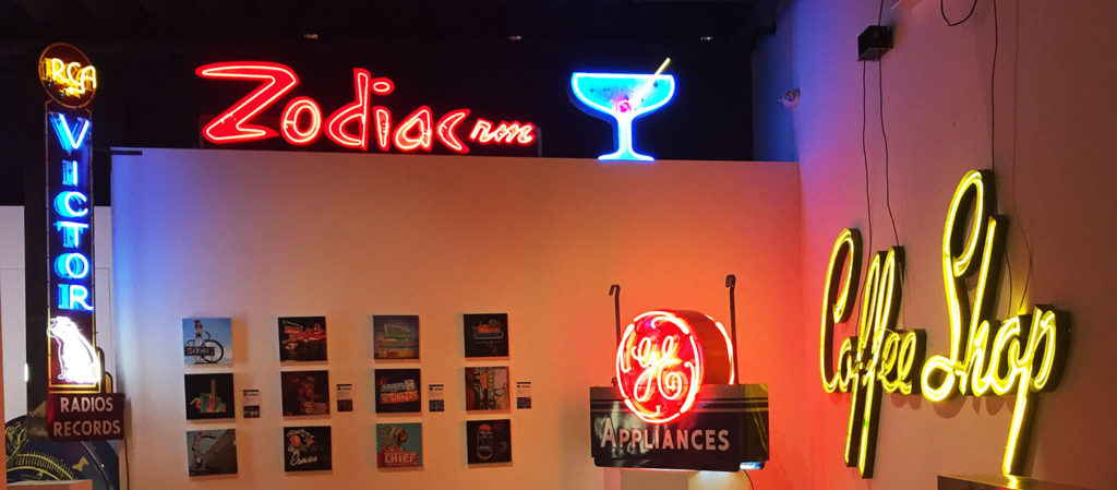 zodiac room neon sign