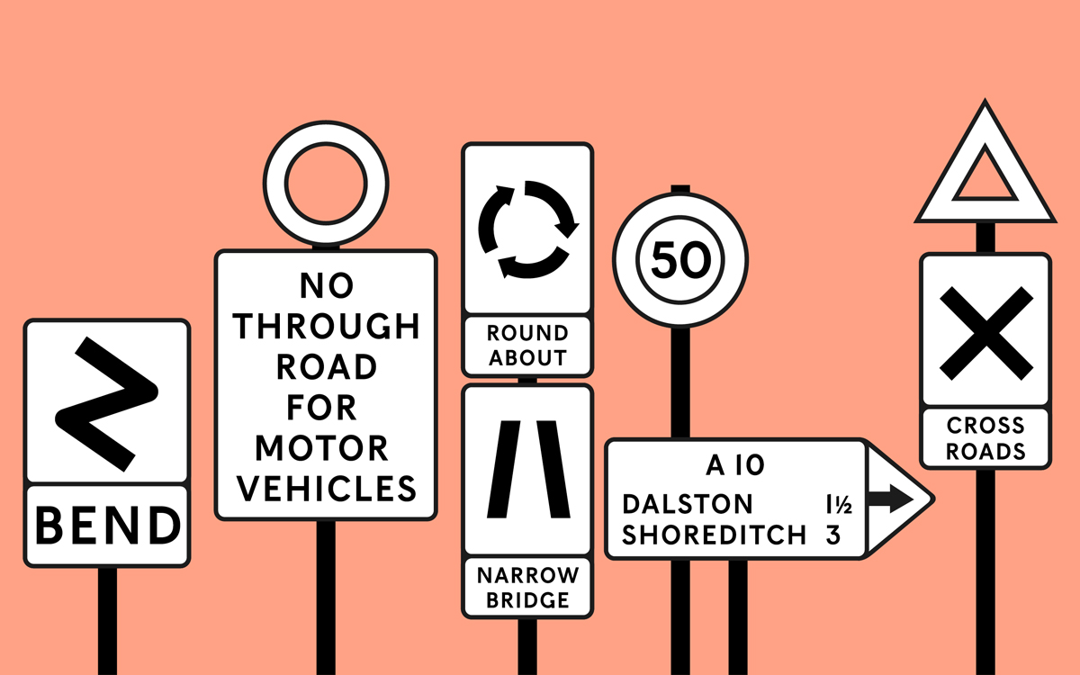 British Street Sign Font British Street Sign Font