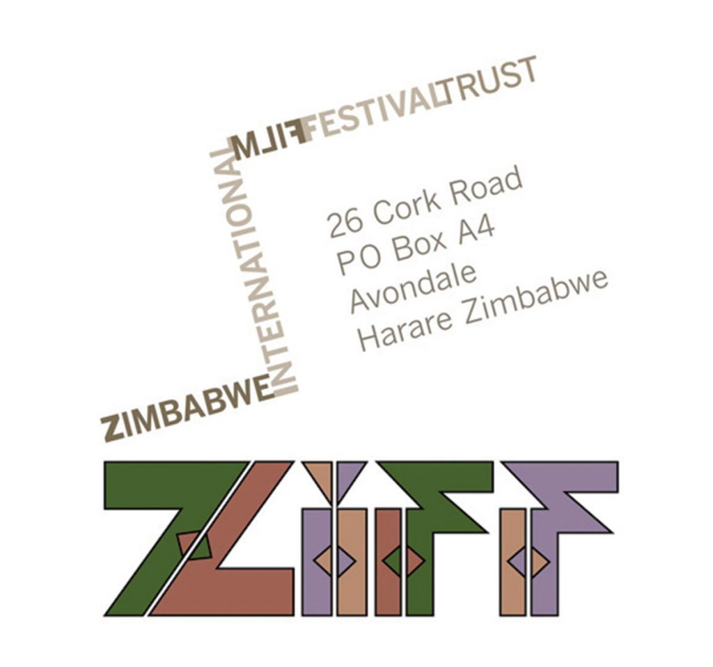A poster for a film festival with many z forms
