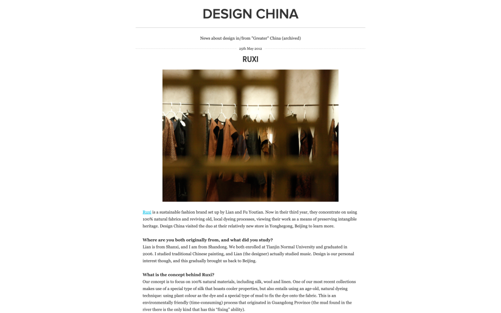 A screeshot of a blog post.