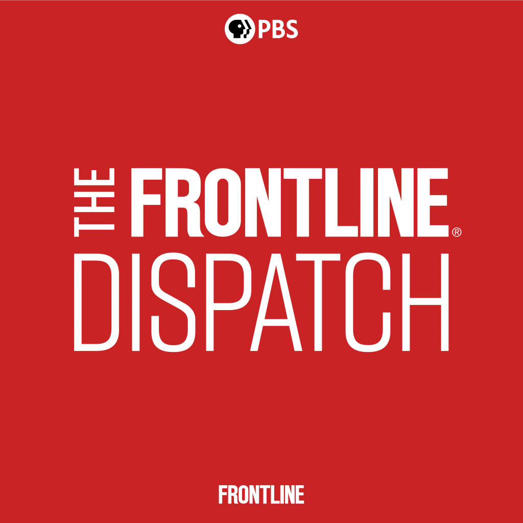 An all red image with "The Frontline Dispatch" written in white type.